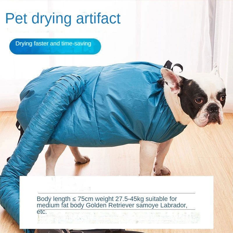 

Folding Dogs Hair Dryer Blow Bag Pet Fast Drying Bags Grooming Bag Portable Dog Cleaning Accessories Efficient Dry Kit 3 Sizes