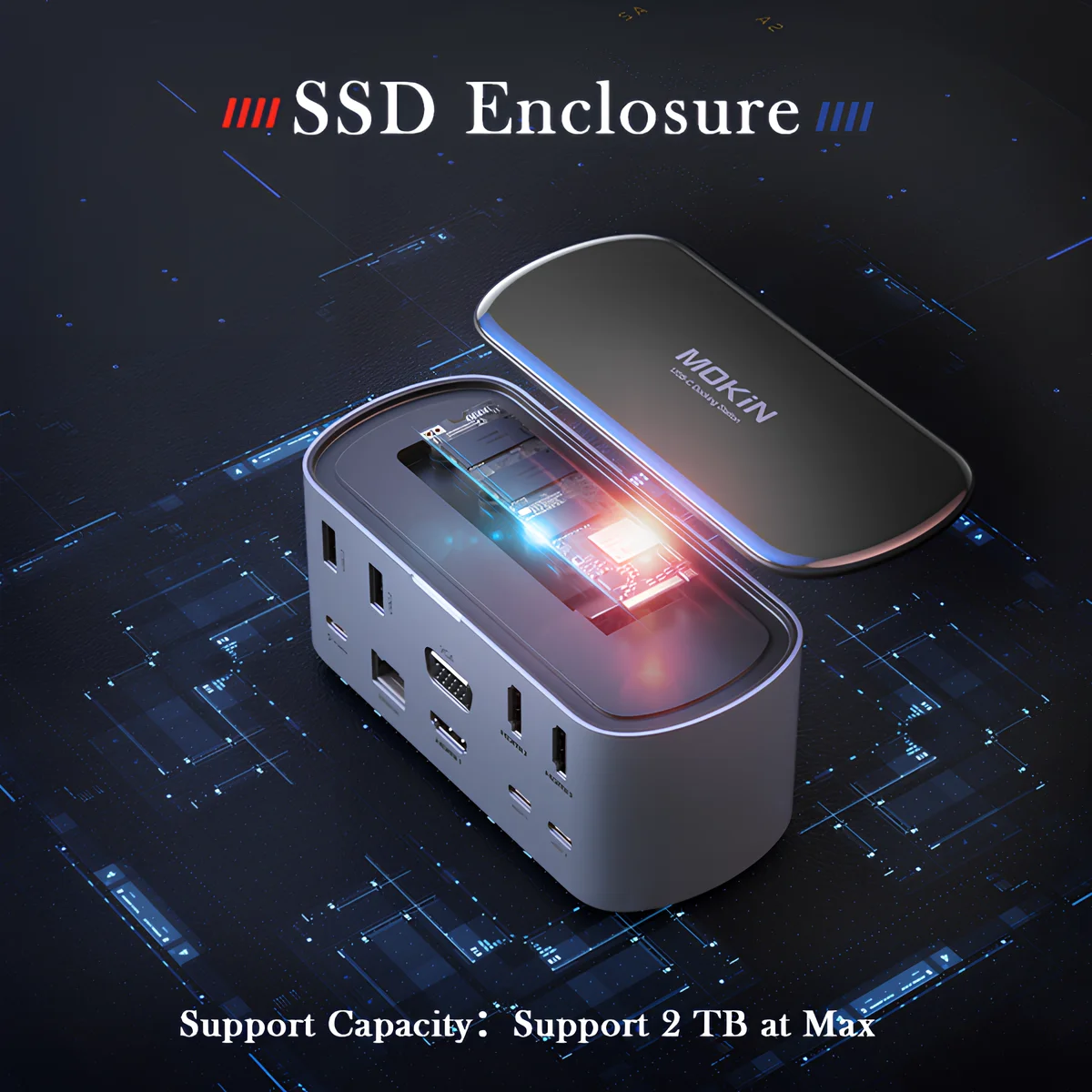 Рисунок 4 - Док-станция MOKiN 16 дюймов 1/2 для MacBook Air/Pro
