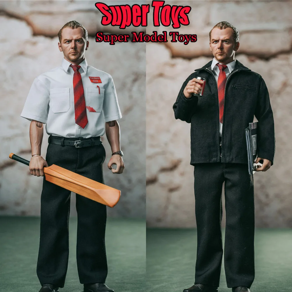 _ YANTOYS JR03 масштаб 1/6 мужской солдат Шон мертвецов Саймон Пегг полный комплект