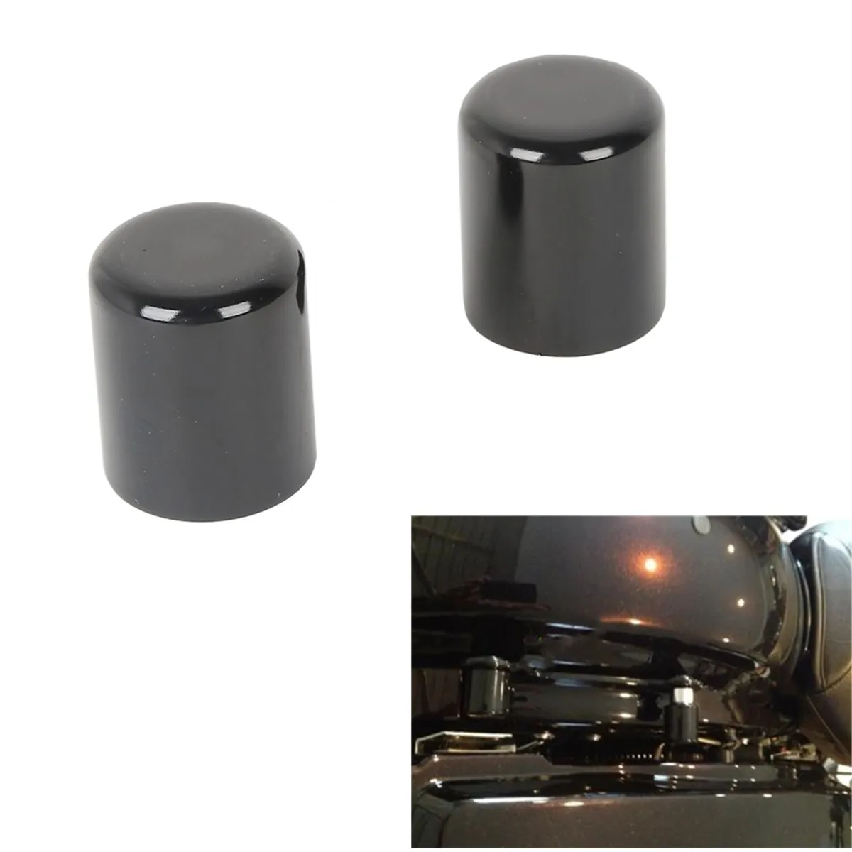 

Мотоциклетные 2 X стыковочные аппаратные крышки для Harley Touring Road King Street Glide Electra Sportster Softail Dyna