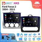 EKIY KK5 QLED DSP Android 10 автомобильное радио для Ford Focus 2005-2011 GPS Navi мультимедийный видеоплеер Авторадио Стерео головное устройство 2Din