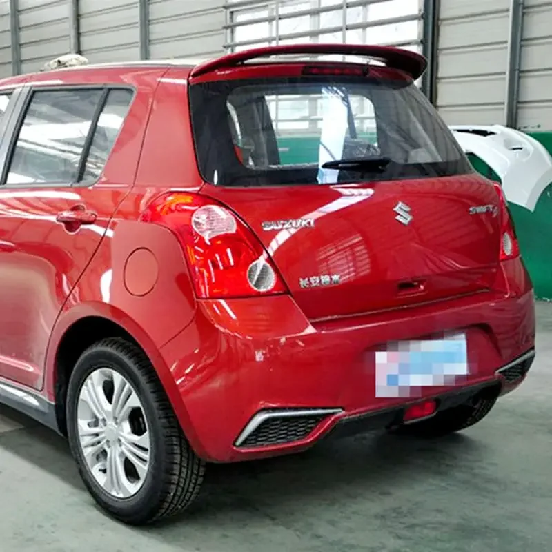 

Стайлинг автомобиля для Suzuki Swift 2007-2013, материал ABS, хвостовое крыло, цвет углеродного волокна, задний спойлер, автомобильные аксессуары