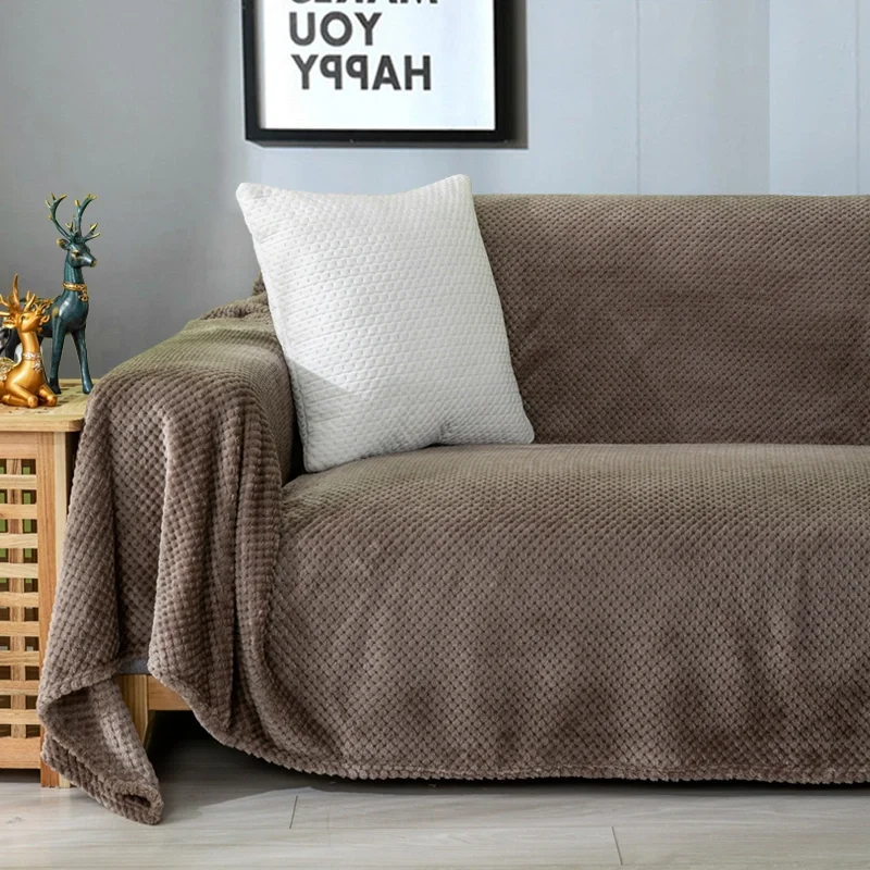 

Anti-scratch sofa cover full cover cloth towel