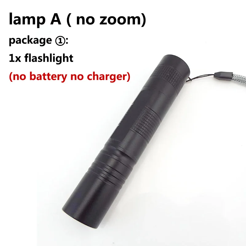 

Фонарик Gakaki B4 черный водонепроницаемый 1000 люмен