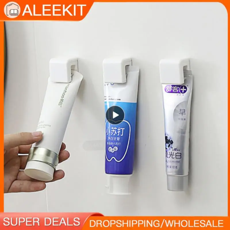 

Простой подвесной зажим из АБС-смолы для ванной комнаты, белая Удобная папка для хранения, многофункциональный зажим для ванной комнаты, прочный