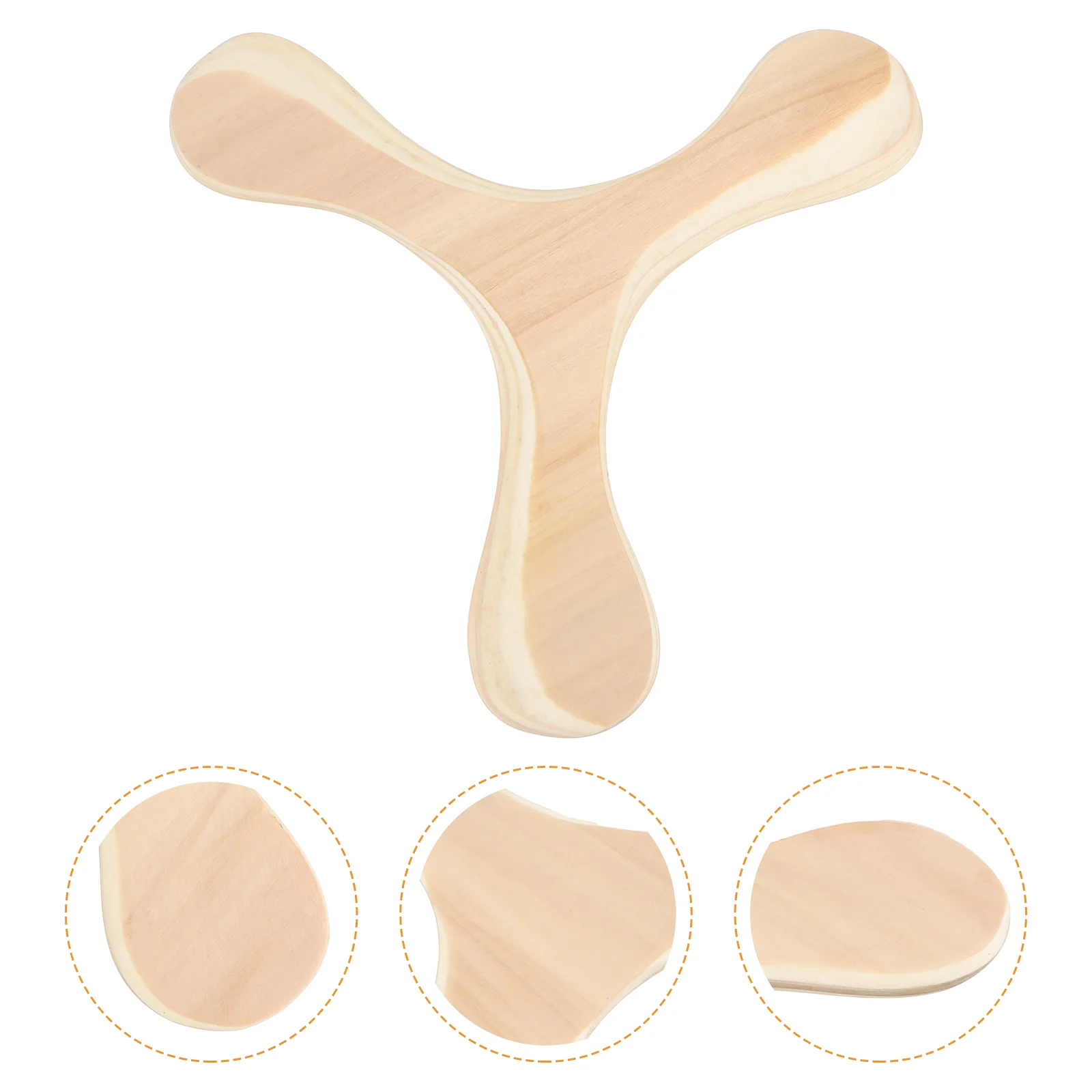 

Toy Boomerang Gameoutdoor Catch Throw Flyingand Plaything Toys Funny Set Kids Children Interesting Mini Maneuver Dart Wood