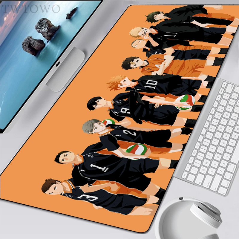 

Mousepad Large XXL Computer Home Desk Mats Mouse Mat MousePads Haikyuu Natural Rubber Office Laptop Carpet Soft Table Mat