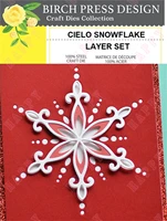 christmas metal cutting dies snowy circle layer set scrapbooking diary decoration embossing template diy greeting card handmade