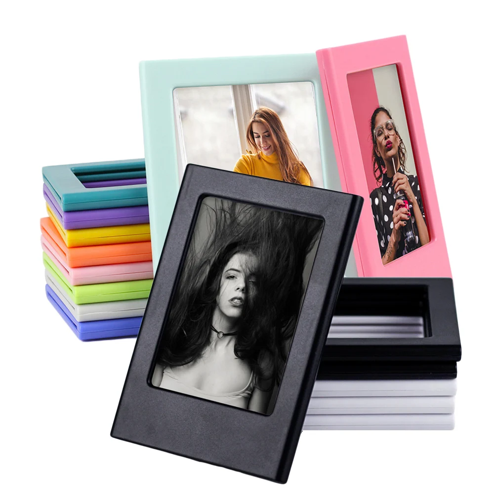 

10-20pcs Magnetic Photo Frames for Fujifilm Instax Mini Film Papers Double Sided Fridge Picture Frame Magnets Artwork Frames