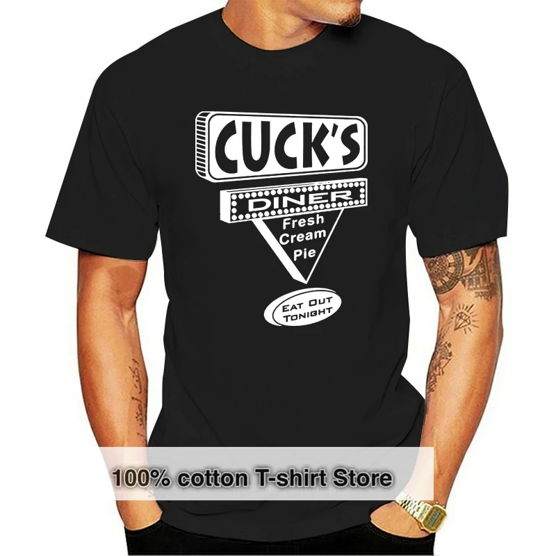 

Cuckold Mens T-shirt Cucks Diner Tee Cuckolding Femdom