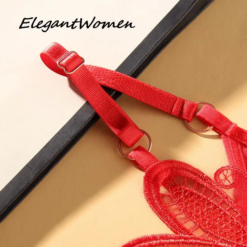 6Pc Embroidery Butterfly Sexy Lingerie Women Thong Tanga Panties Low Waist Underwear Slip Seamless Underpants Lady Underwears