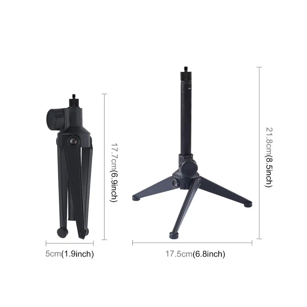 

22cm Table Mobile Phone Tripod for Redmi HuaweiMate30 iphone11 Rin
