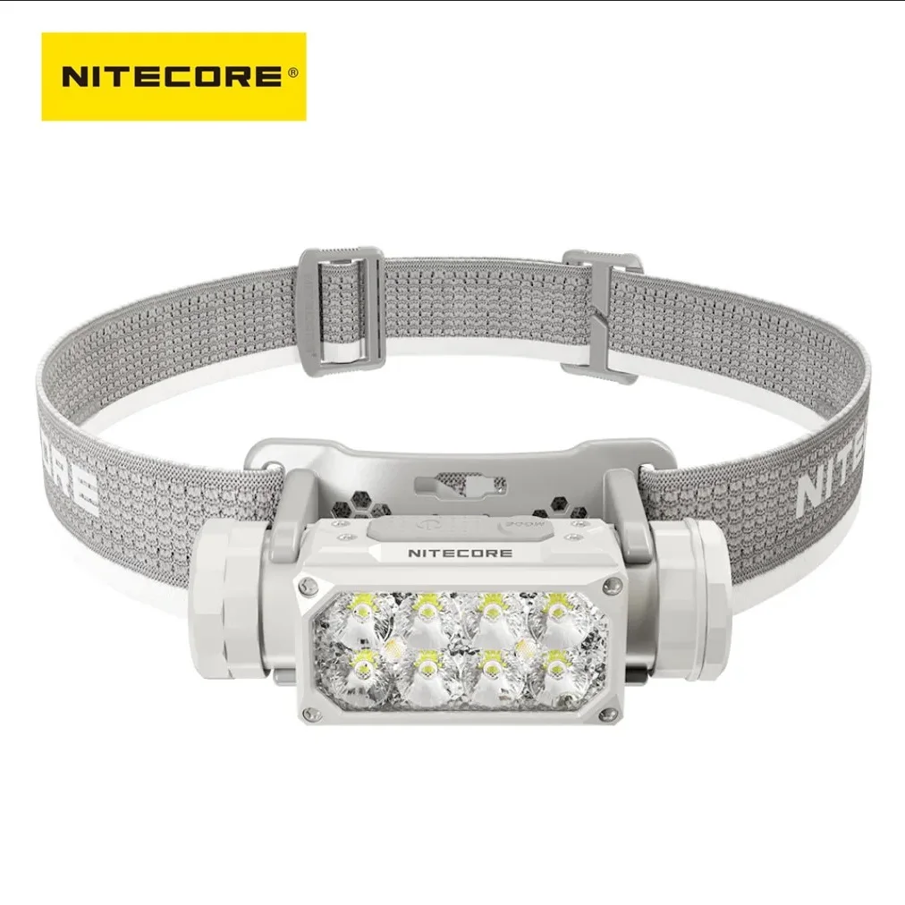 Новый светодиодный налобный фонарь NITECORE HC65 UHE DuaHikingl Beam 2000LM перезаряжаемый 8 с