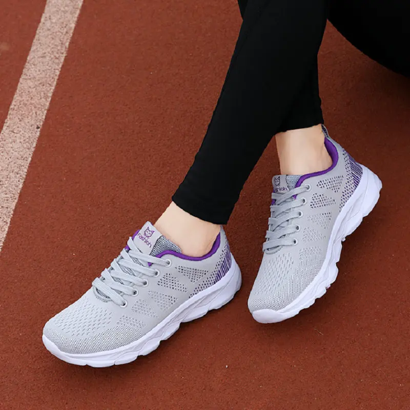 2023 Women Sport Shoes Fashion Platform Sneakers Ladies Spring Winter Flats Running Shoes Woman Cartoon Style Zapatos De Mujeres