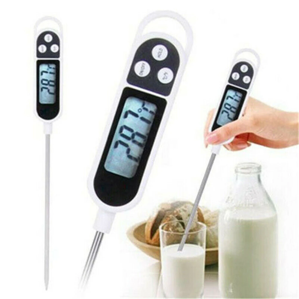 

New Oil Thermomether Digital Meat Temperature Meter Kitchen Needle Food Thermometer Barbecue Gauge Tool Home Appliance
