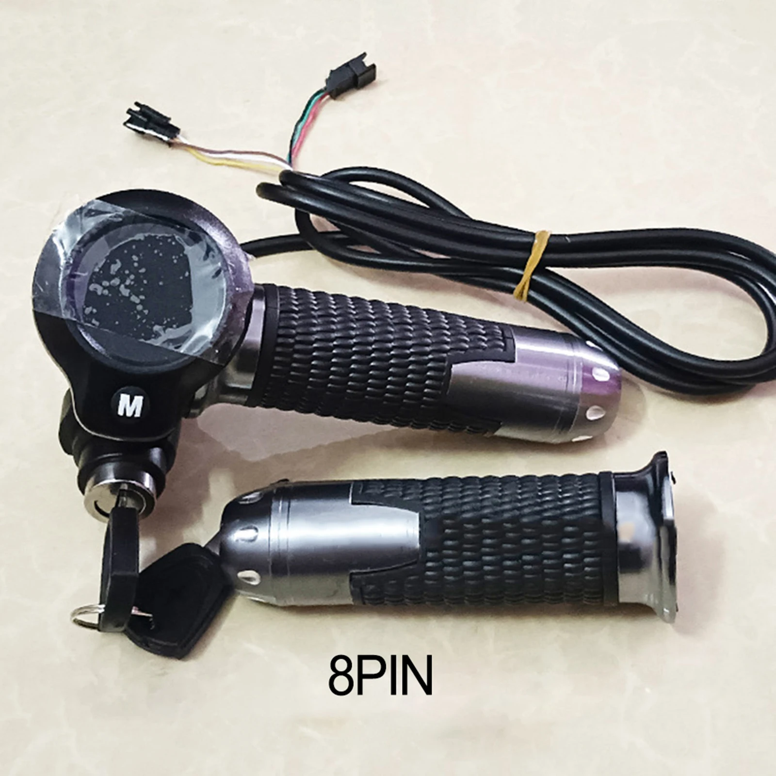 

New Turn Handle Bicycle Display Scooter Folding Car Driving Turn Handle Instrument Turn Handle LCD Screen Display
