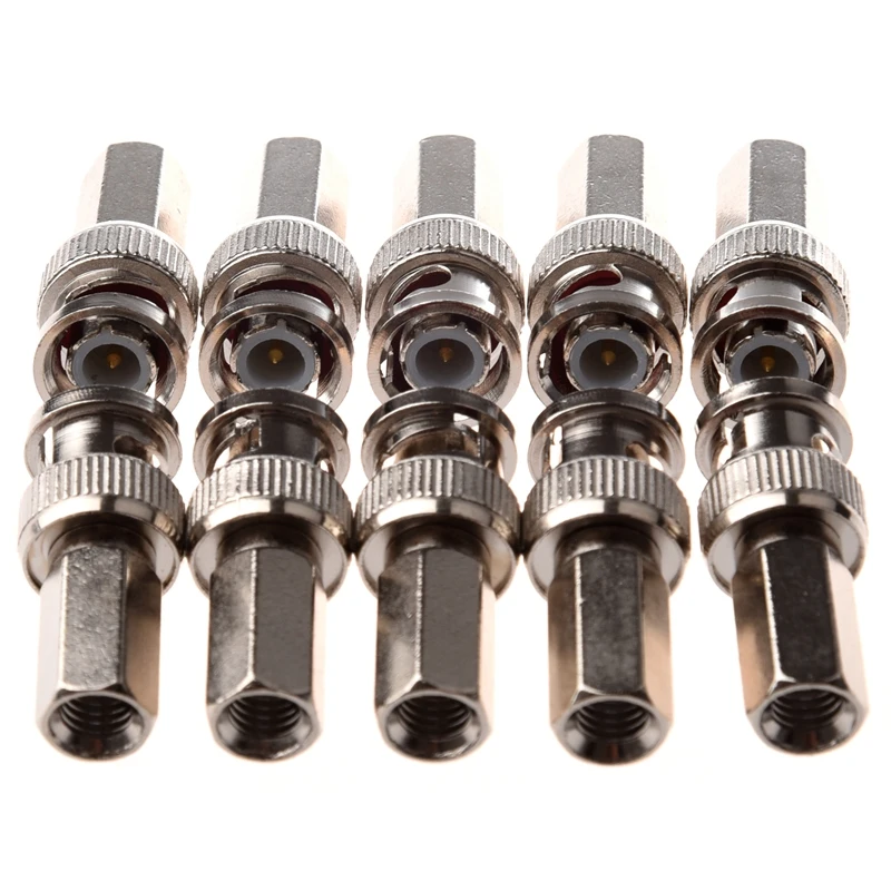 

Twist-On BNC Male Coax Connectors CCTV RG59 Pack Of 60