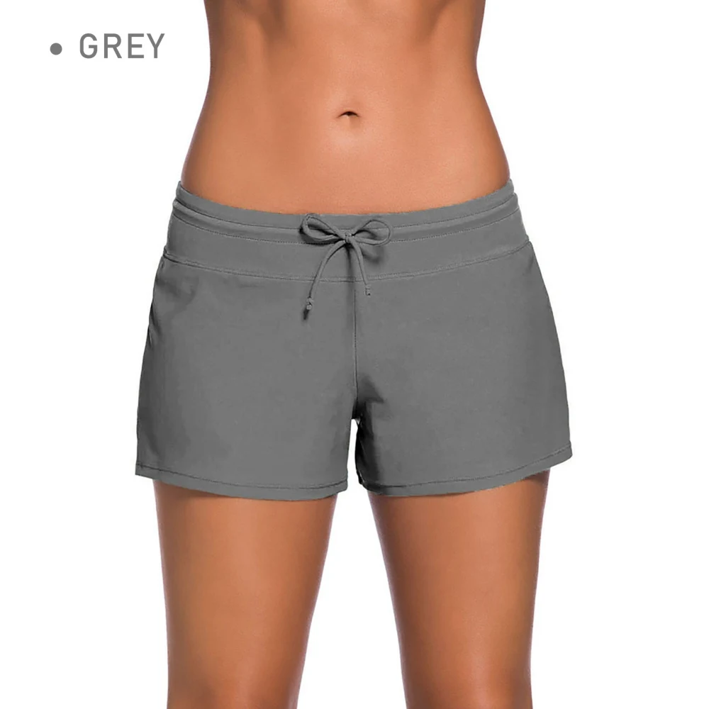 Летние женские боксеры со шнуровкой плавательные трусы шорты для плавания |