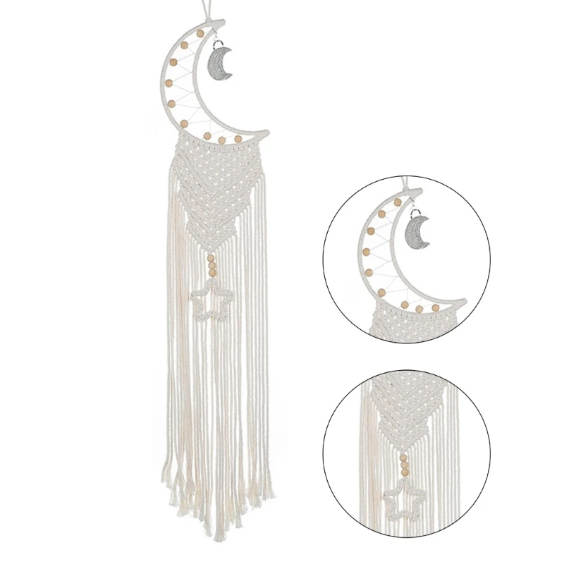 

Dream Catchers Wind Bells Wall Hanging Tapestry Bohemian Hand-woven Home Decors