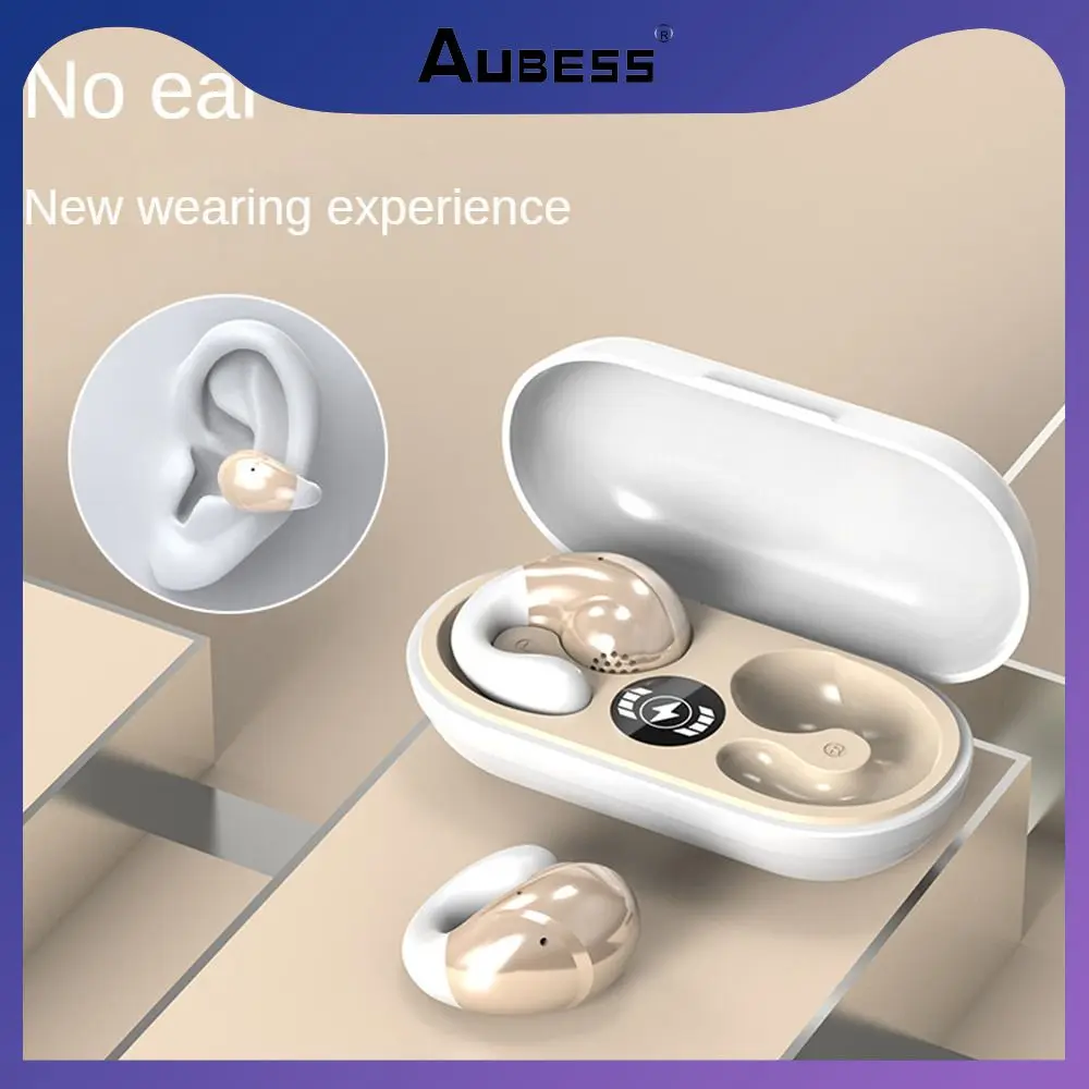 

Headset Battery 35ma Headset Ultra Light Body Dual Noise Reduction Wireless Headset No Sensation To Wear
