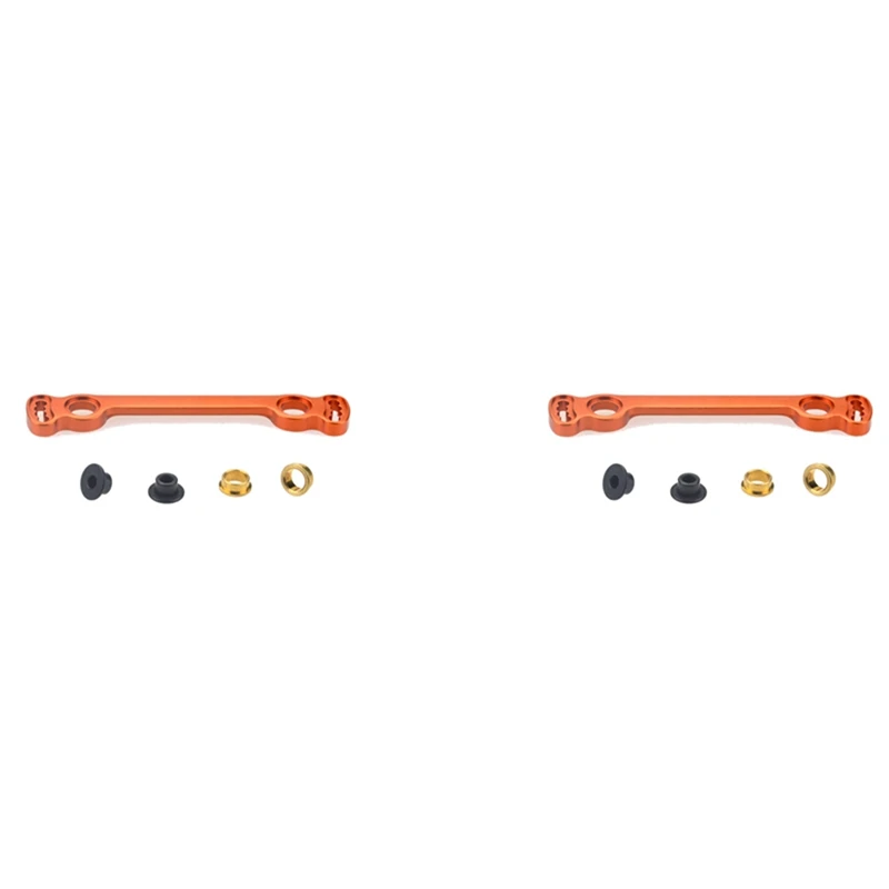 

2X 8146 Metal Steering Plate For 1/8 Zd Racing 9116 9020 9072 08421 08423 08425 08426 08427 ,Orange