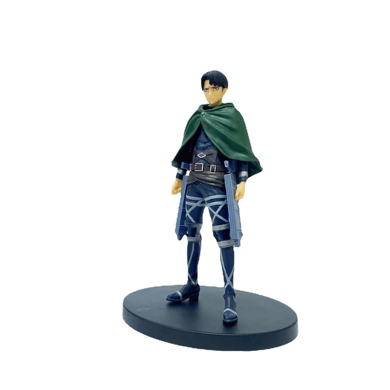 New Levi Figure Anime Attack on Titan Model Toy Ackerman Figurine Rivaille PVC Action Figures Gifts for Boys |