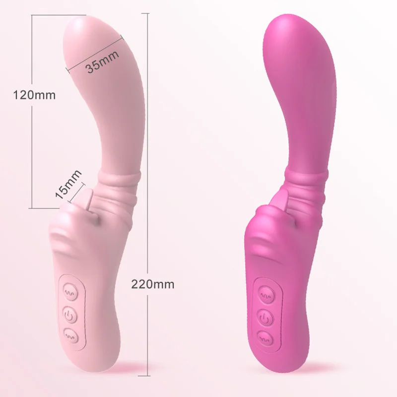 Женский фаллоимитатор Tougue Tease секс-игрушка для орального секса мягкий