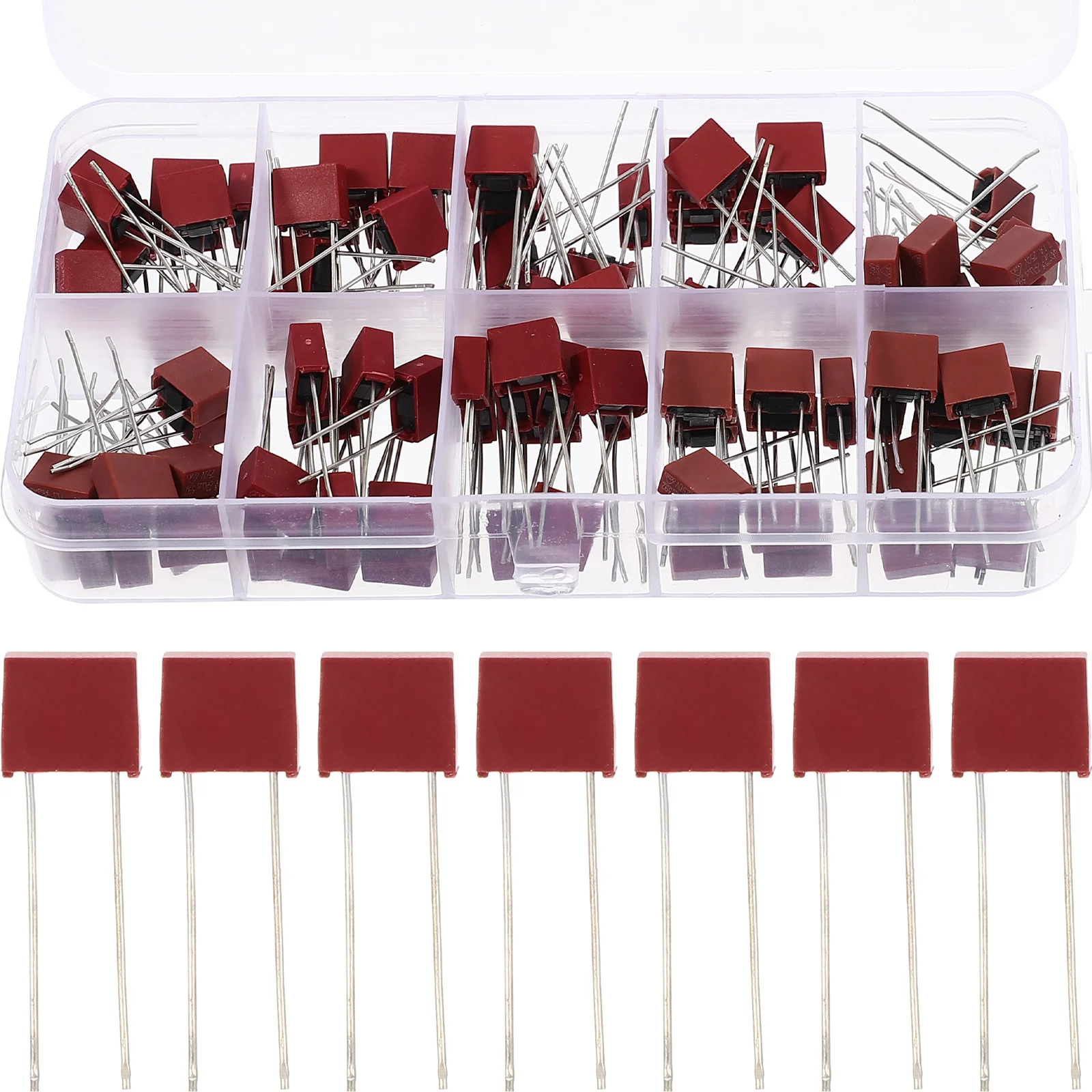 

1 Set Slow Blow Fuse Assorted 250 Volt Time Delay Fuse Square Fuse