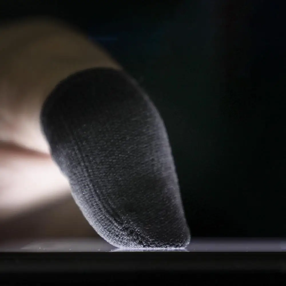 

Breathable Touch Screen Non-Slip Mobile Phone Game Finger Sleeve Controller