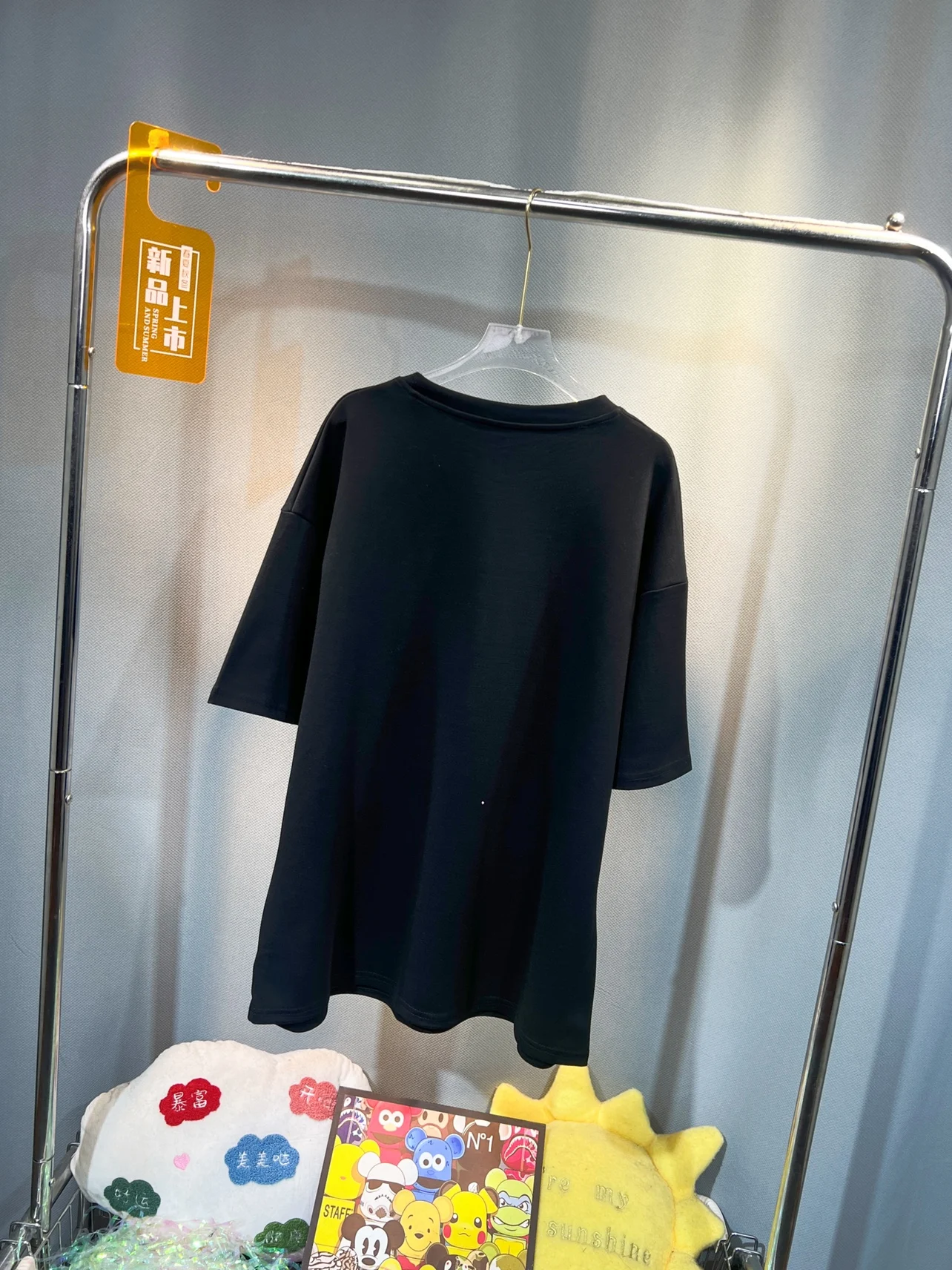 Модная футболка с бабочкой и стразами для тяжелой промышленности женская летняя