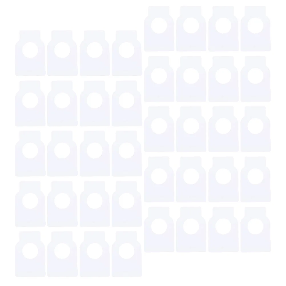 

200Pcs Bottle Tags Double Sided Blank Tags Reusable Bottle Labels Blank Labels