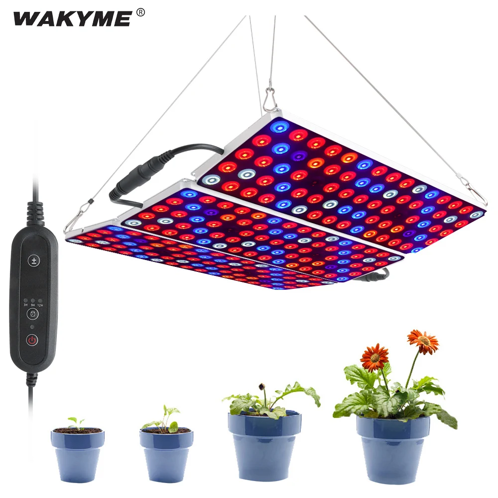 

Фитолампа WAKYME, светодиодсветильник приглушаемая лампа полного спектра для выращивания растений