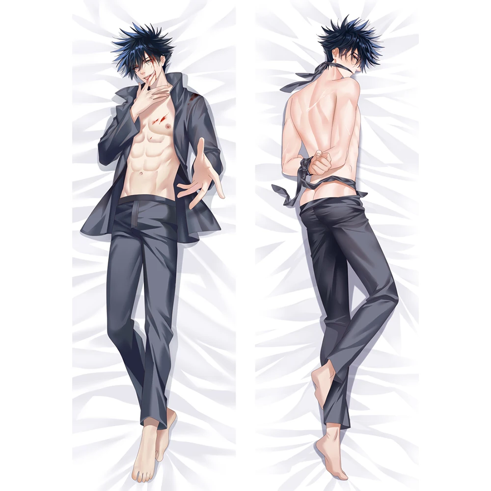 Аниме ююютсу Kaisen Fushiguro Megumi Dakimakura обнимающая подушка для тела Otaku BL Мужская Подушка
