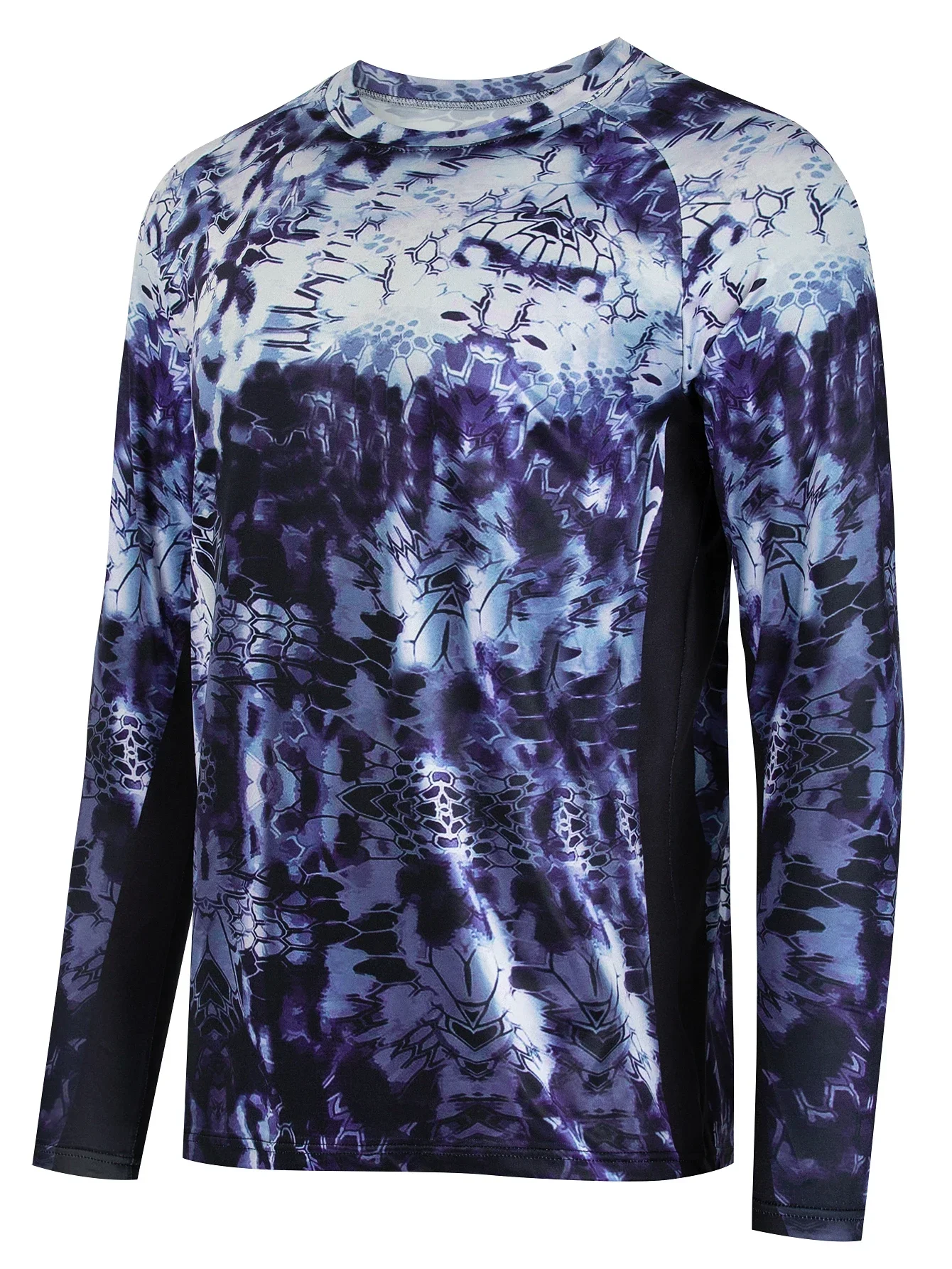 Рубашки для рыбалки мужская толстовка с длинным рукавом и круглым вырезом