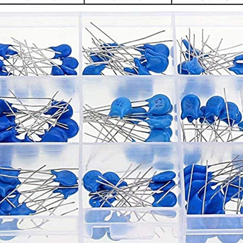 180 шт. 15 значений набор керамических конденсаторов высокого напряжения диапазон