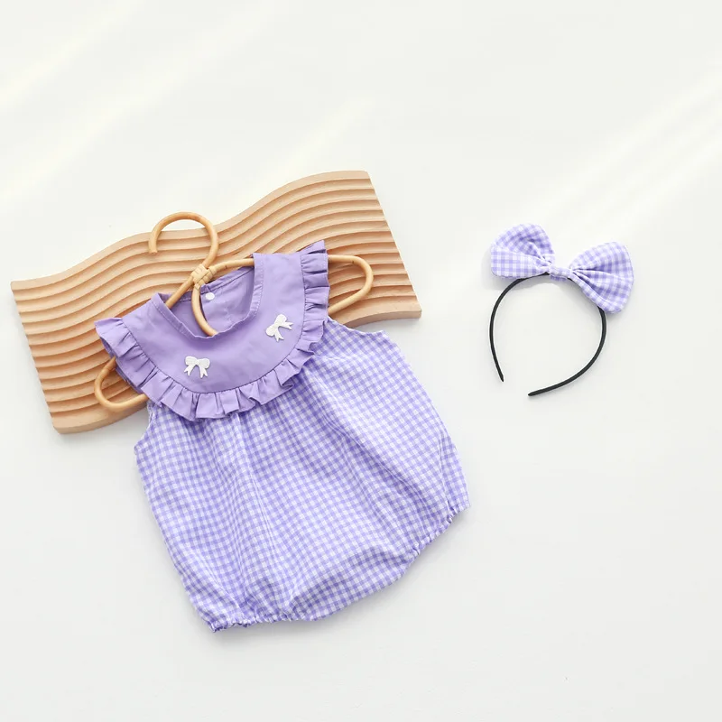Yg 2022 Girls' Skirt Summer New Baby Girl Flying Sleeve Skirt + Shorts Baby Clothes Girls' Suit Children's Clothes enlarge