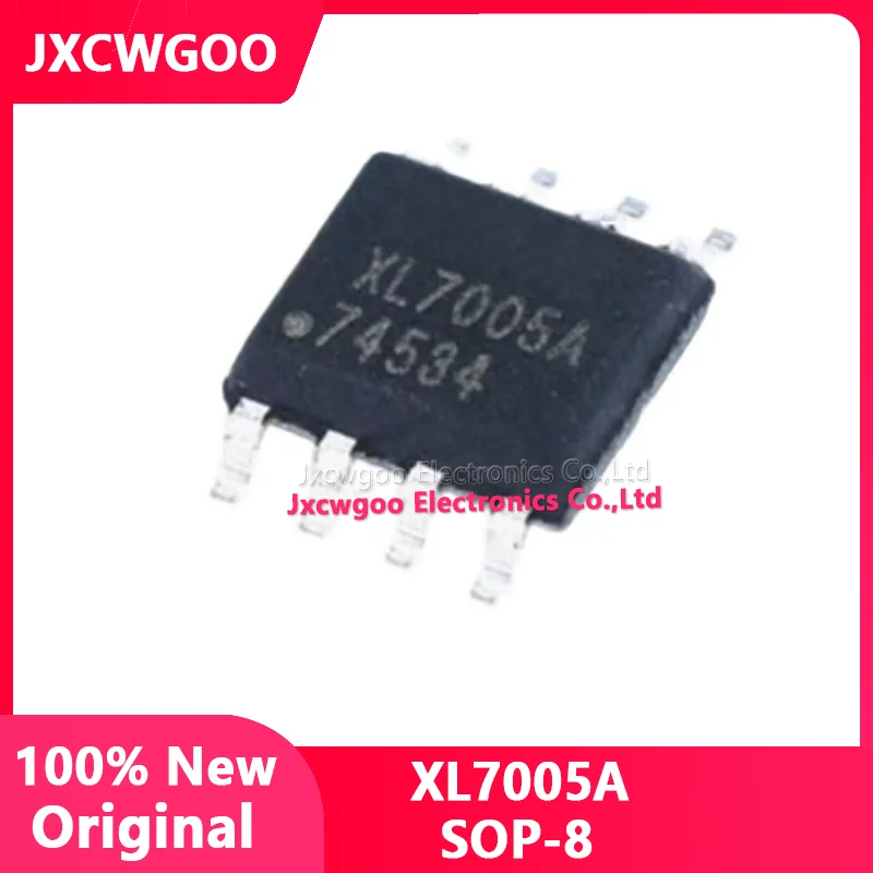 

Jxcwgoo Buck New Converter XL7005A 0.4A1.25-20V 100% Chip Original DC 150KHz SOP-8