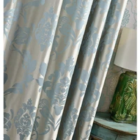 light luxury damascus curtain high precision jacquard curtains for living room bedroom study new chinese home curtains custom