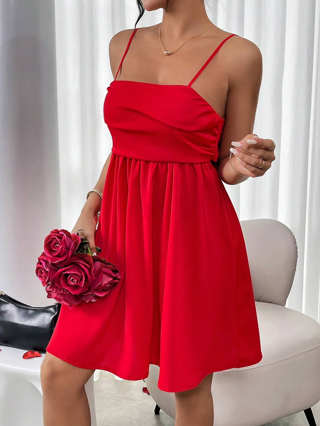 Модное женское платье с узлом новинка сексуальное летнее подтяжками для отдыха