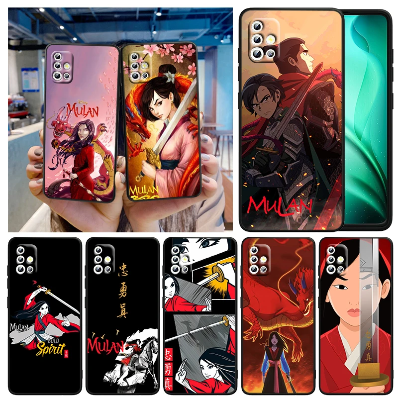 

Popular Disney Mulan For Samsung A73 A53 A33 A03S A22 A72 A52 A32 A02 S A12 A42 A51 A91 A81 A71 A41 A32 A21 Phone Case