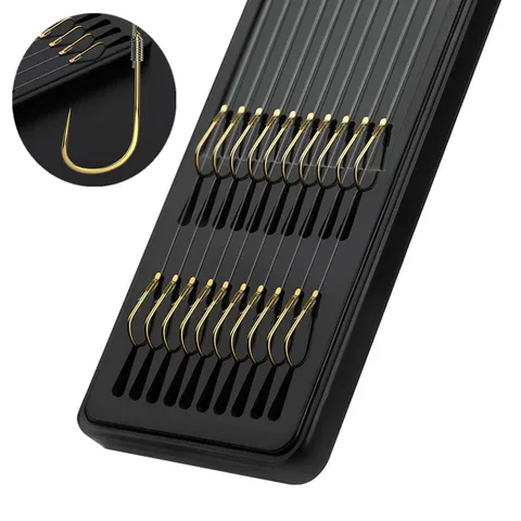 Рыболовные крючки SLADE 6#, золотые, высокоуглеродистая сталь, 20 шт.