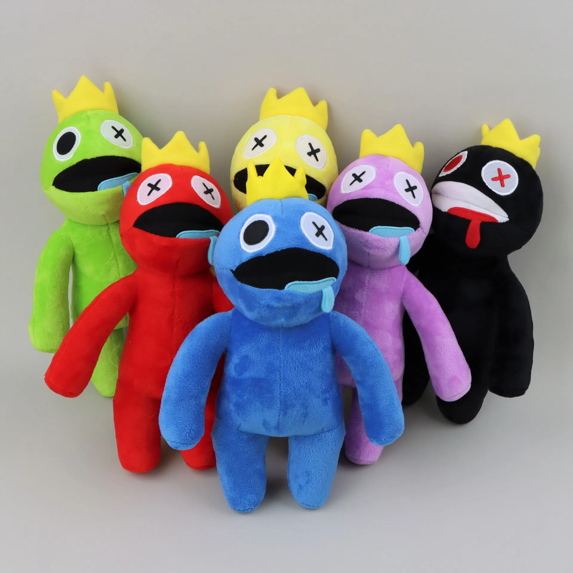 

30cm Kawaii Rainbow Friends Plush Toys Cartoon Anime Game Character Soft Stuffed Plushie Doll Halloween Birthday Gifts for Kids