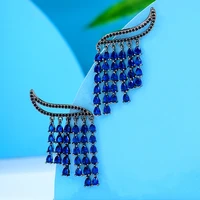 soramoore new diy fashion earrings for women bridal wedding girl daily surper jewelry high quality scalloped ginkgo biloba