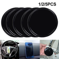 1pc universal car dashboard non slip round gel sticky pad phone holder mat anti skid silicone mat car mat car interior accessore