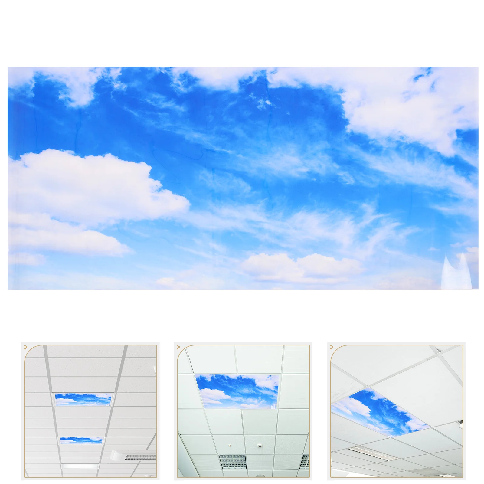 

Decorative Ceiling Lamp Cover Fluorescent Lamp Cover Ceiling Light Cover for Home