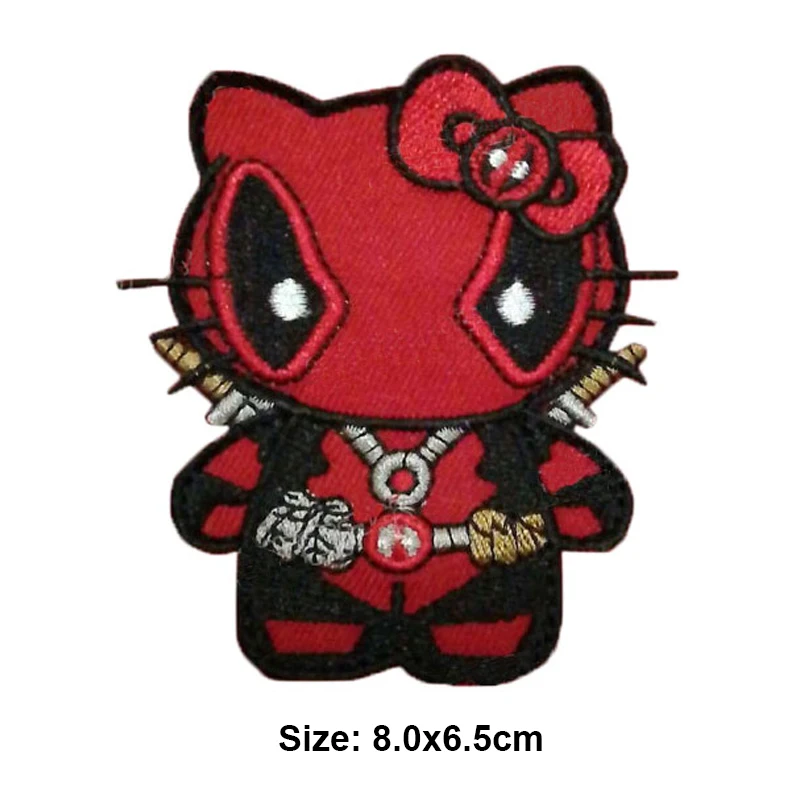 Мультяшный Кот на липучке тактическая обезьянка военный веер тактический стиль