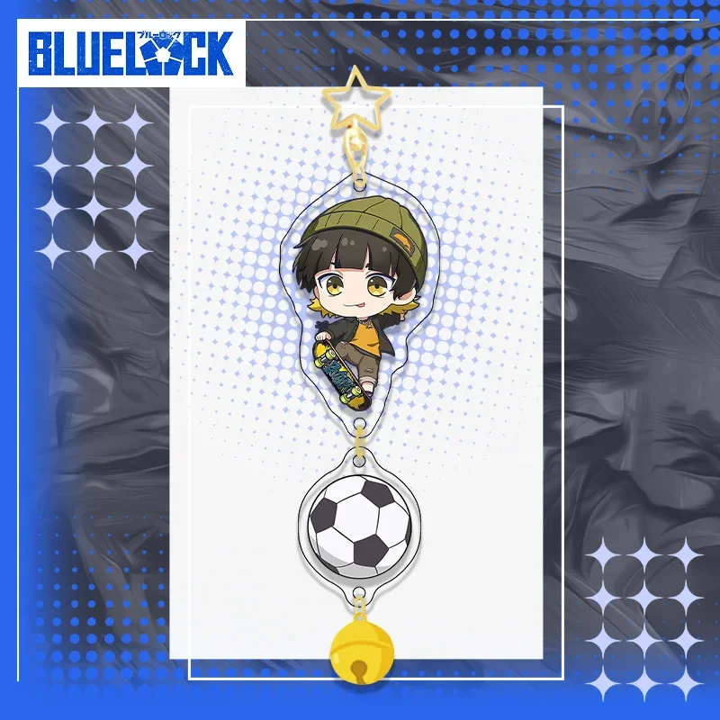 Аниме синий замок Chigiri Hyoma Bachira Meguru косплей брелок аксессуар колокольчик висит