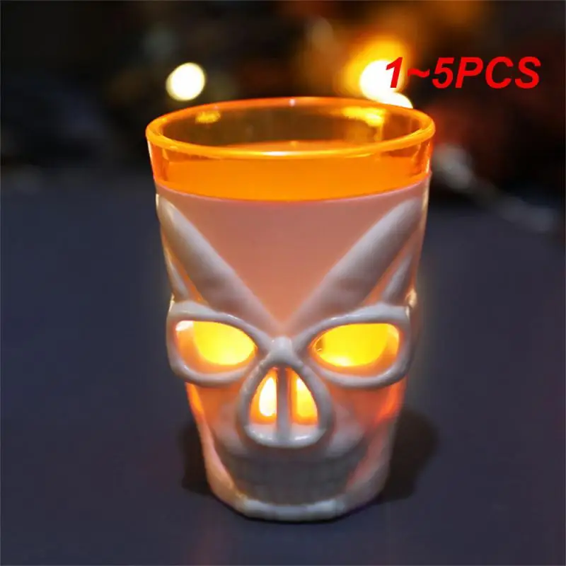 

1~5PCS Electronic Light Led Light Bright And Safe Affordable Originality Enhance The Atmosphere Horror Themed Gifts Skull Lamp