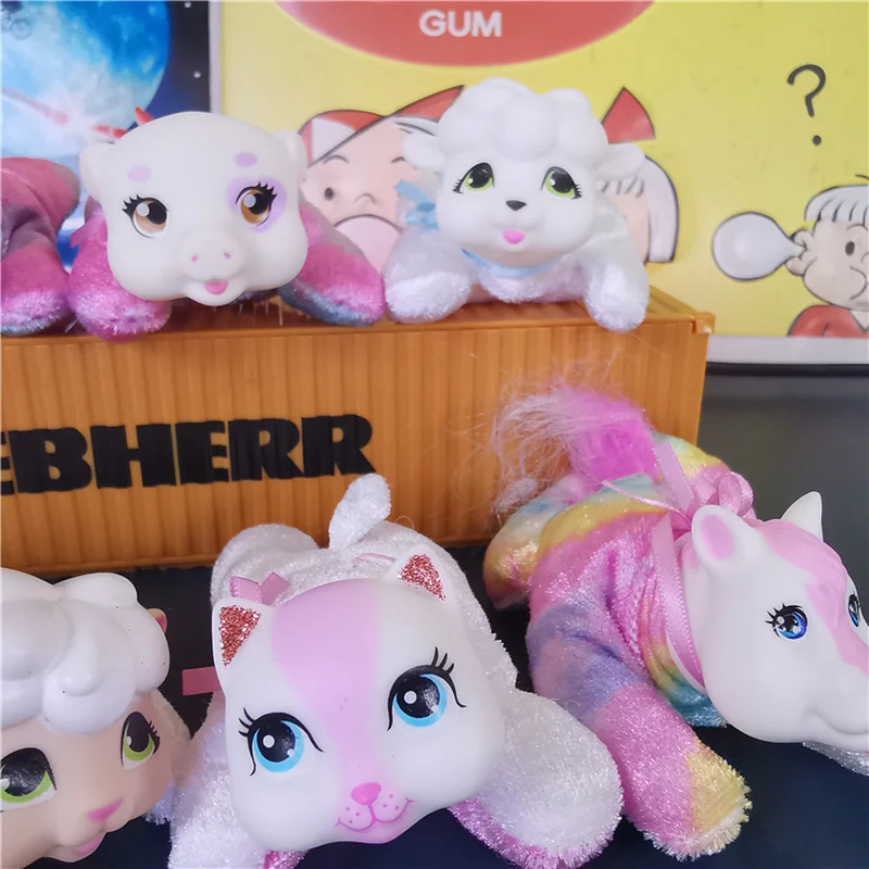 

original Puppy surprise Figure Surprise dog model cute doll Stuffed Animals