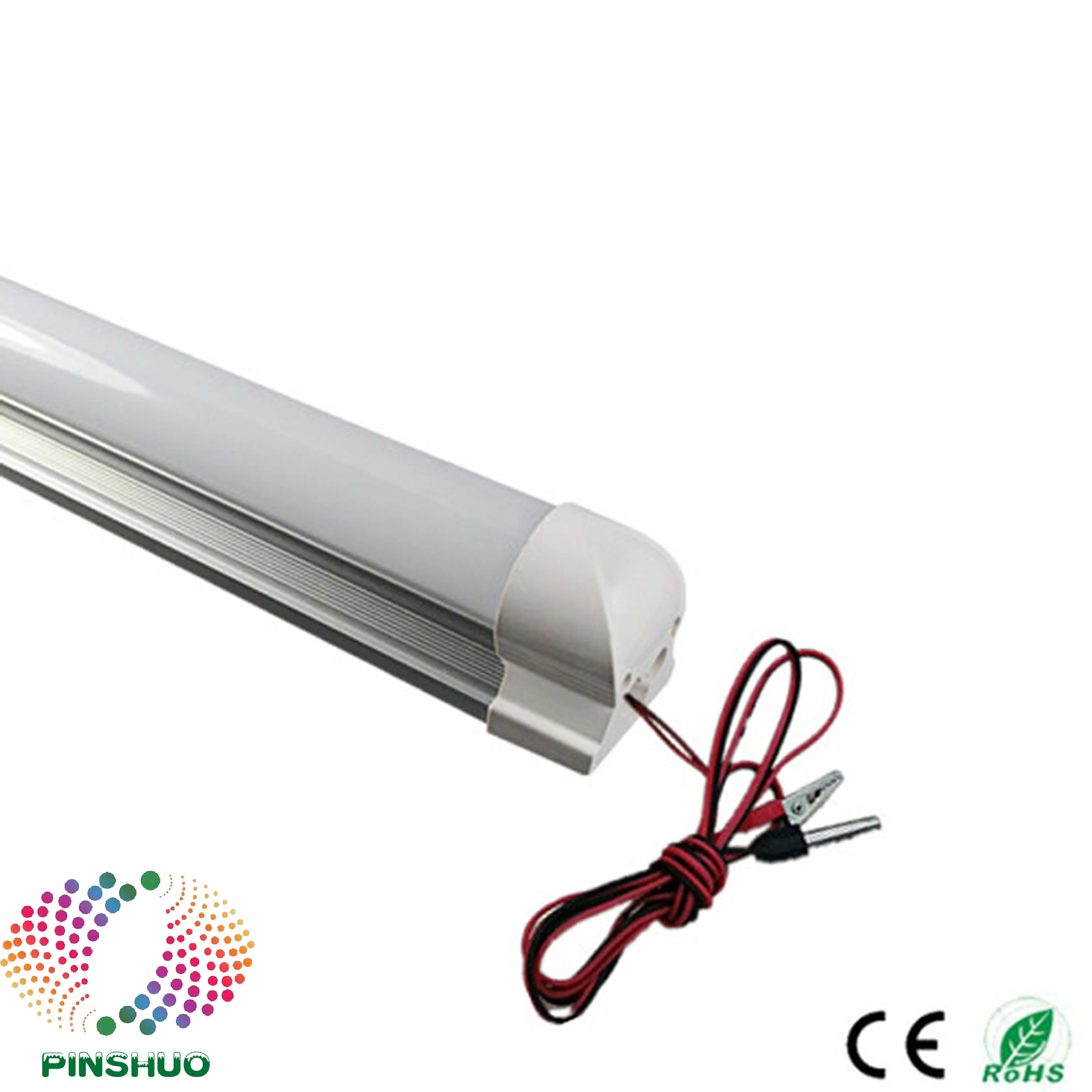 

10PCS DC12V LED Tube T8 12V Integrated Fluorescent Light 4ft 1200mm 1.2m Epistar Chip 3 Years Warranty Lamp Daylight